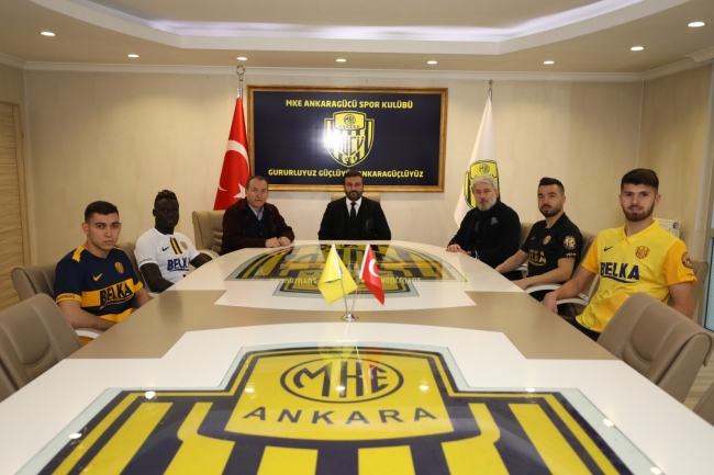 MKE Ankaragücü 4 futbolcuyu transfer etti