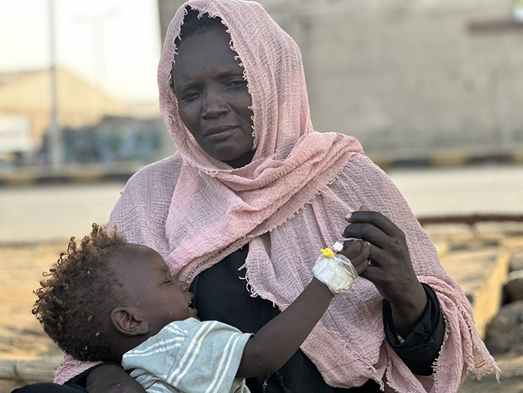İç savaşın devam ettiği Sudan'da 18 milyon kişi akut açlıkla karşı karşıya. Fotoğraf: Reuters