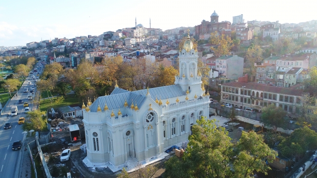 'Demir Kilise'nin yeni halini ilk kez TRT Haber görüntüledi