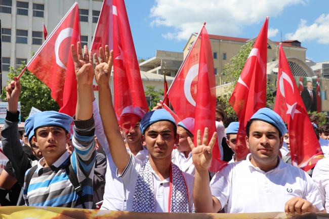 Türkiye Kudüs için tek yürek