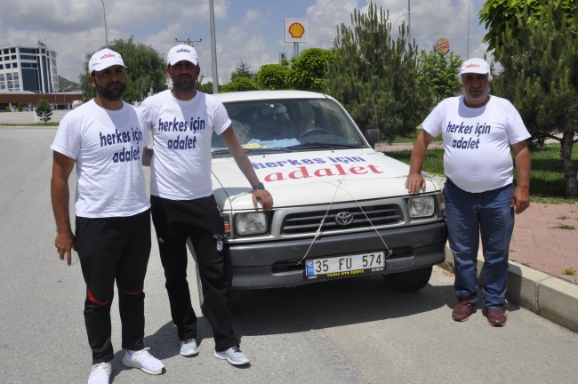 İşçilerin CHP Genel Merkezi'ne adalet yürüyüşü sürüyor