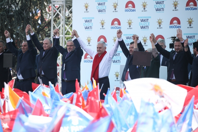 Başbakan Yıldırım: Türkiye'yi hedef alanlar kaybetmeye mahkumdur