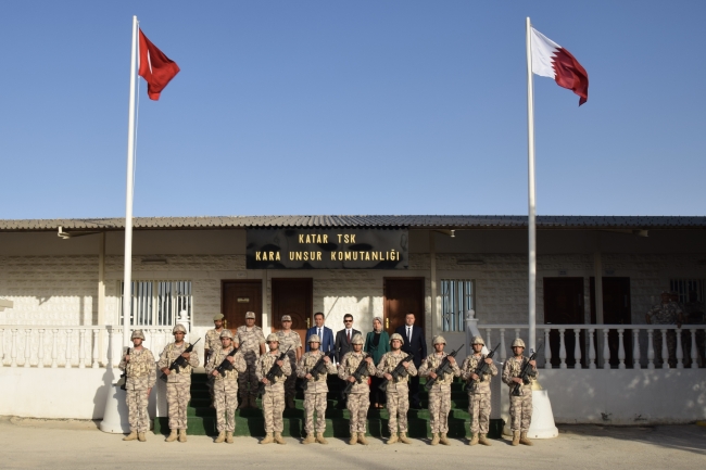 Milli Savunma Bakan Yardımcısı Muhsin Dere Katar'da