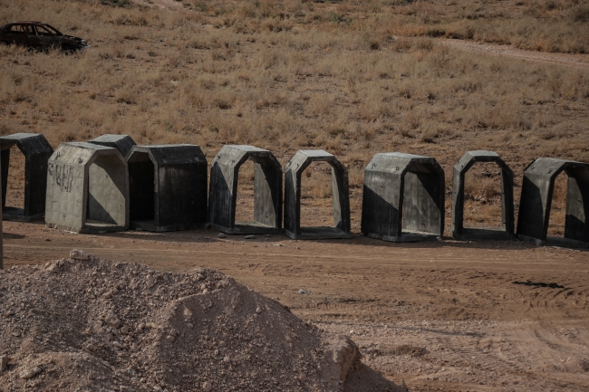 Tel Abyad'da teröristlerin kaçış tünelleri ortaya çıkarıldı