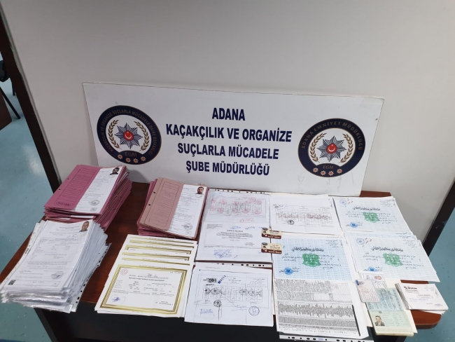 Adana'da sahte diploma operasyonu: 2 tutuklama