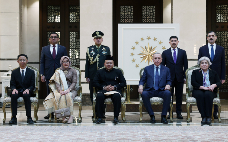 Cumhurbaşkanı Erdoğan büyükelçileri kabul etti