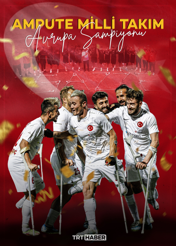 Cumhurbaşkanı Erdoğan, Ampute Milli Futbol Takımı'nı tebrik etti