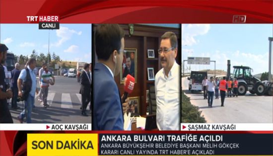 Ankara Bulvarı trafiğe açıldı