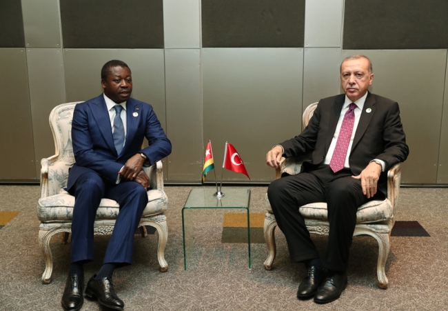 Cumhurbaşkanı Erdoğan Ramaphosa ile görüştü