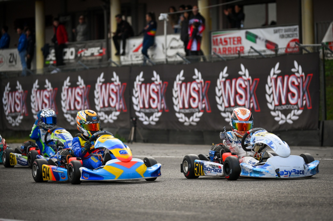 Minik karting yarışçısı İskender Zülfikari WSK Final Kupası'nı kazandı