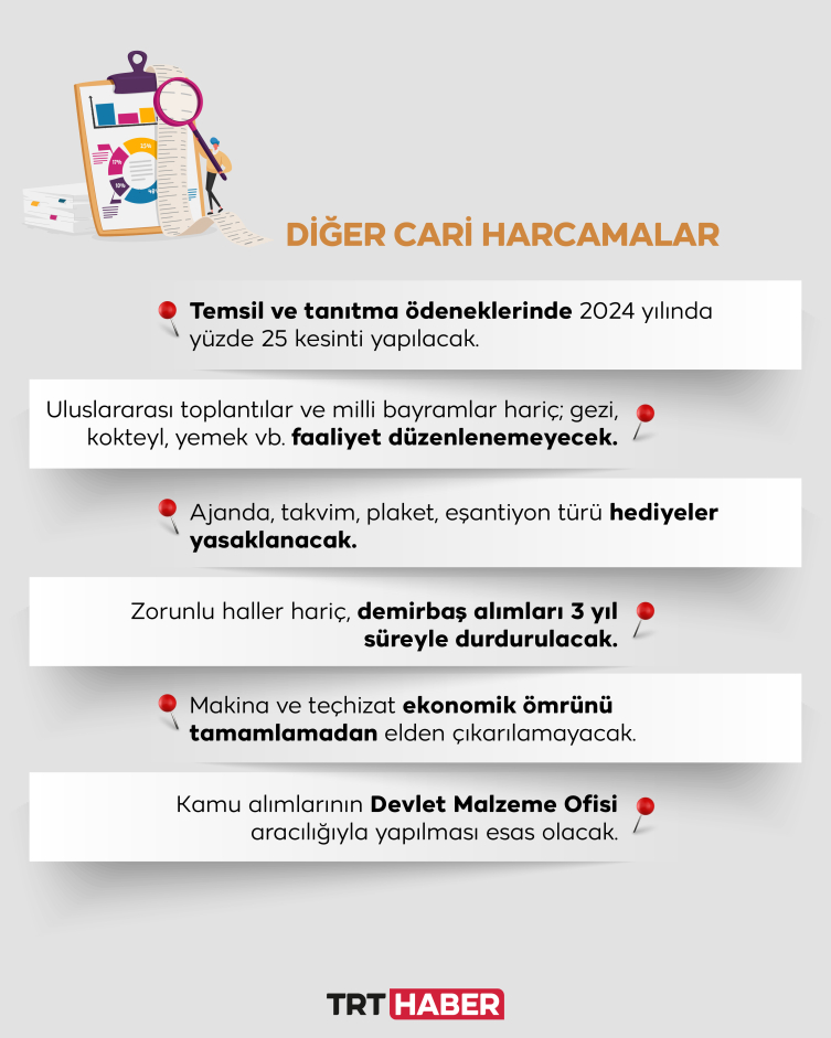 Kamuda tasarruf paketi açıklandı