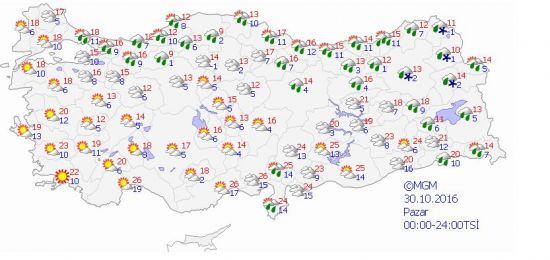 Bu illerimizde kar yağışı bekleniyor