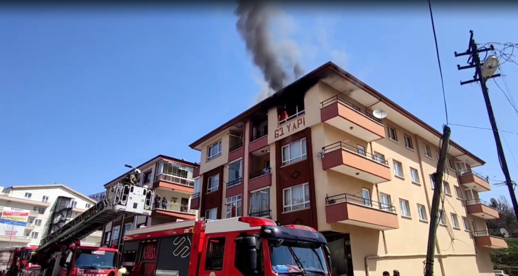 Tahliye davasını kaybeden kiracı evi ateşe verdi