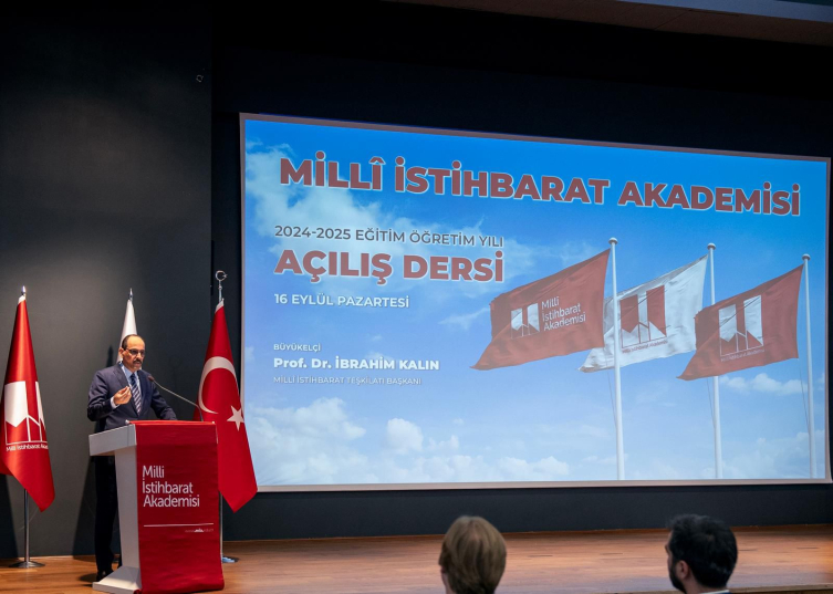 Milli İstihbarat Akademisi'nde ilk ders MİT Başkanı İbrahim Kalın'dan