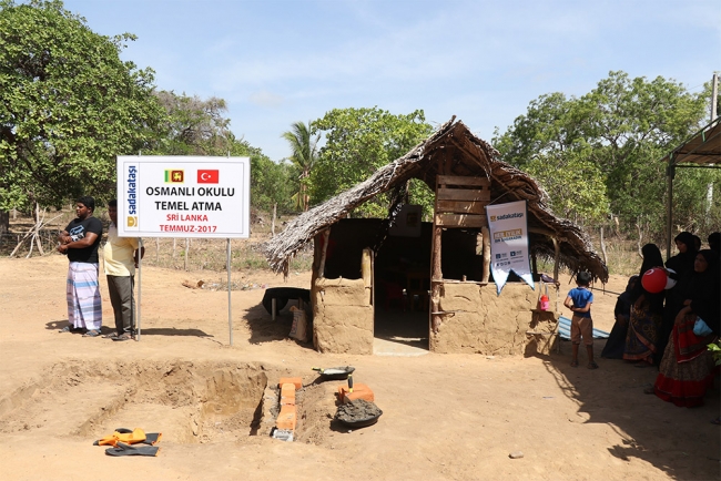 Sri Lanka'da "Osmanlı Okulu"nun temelleri atıldı