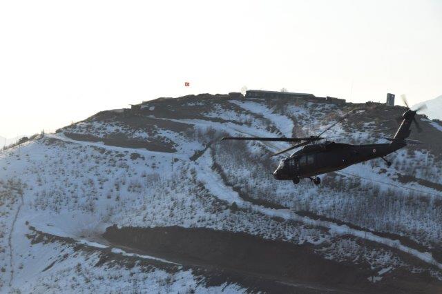 PKK'lı teröristlerin inlerine girildi