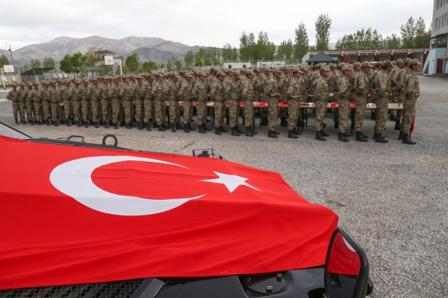 Van'da güvenlik korucusu yemin etti