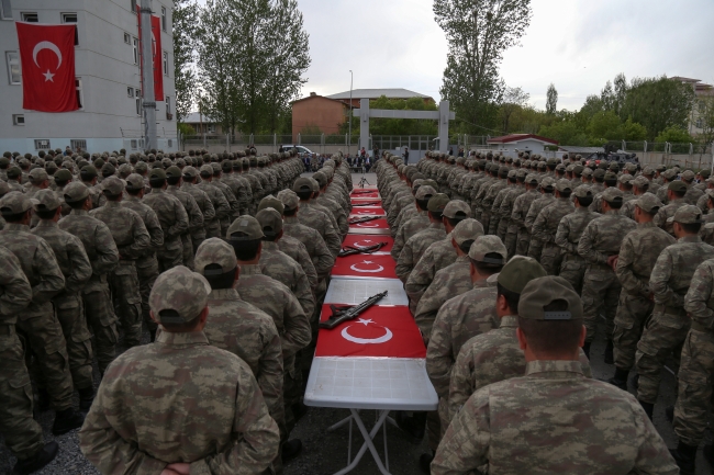 Van'da güvenlik korucusu yemin etti