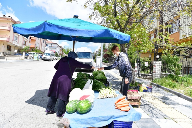 Ankara'da sokak pazarı dönemi