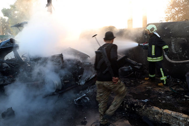 Afrin'de bombalı terör saldırısı