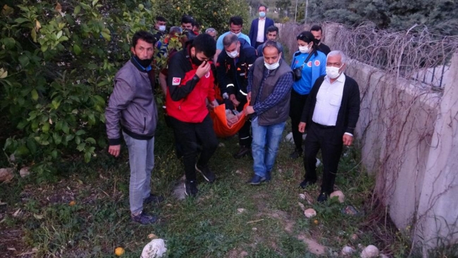 Mersin'de kaybolan çiftçi drone yardımıyla bulundu