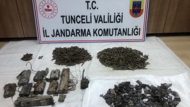 Tunceli kırsalında terör yuvaları imha edildi