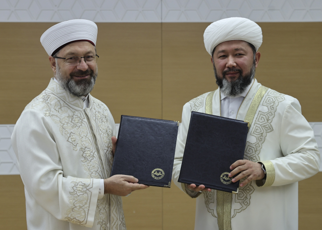 Diyanet ile Kazakistan Müslümanları İdaresi arasında iş birliği imzalandı