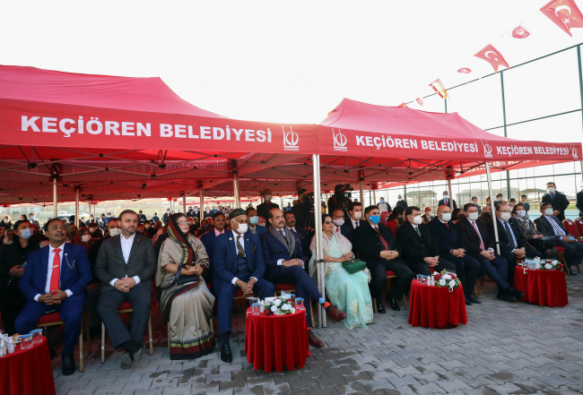 Ankara'da Bangladeş'in ilk Cumhurbaşkanı adına park yapıldı