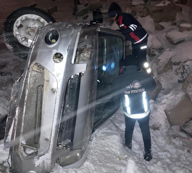 Van'da trafik kazası: 5 yaralı