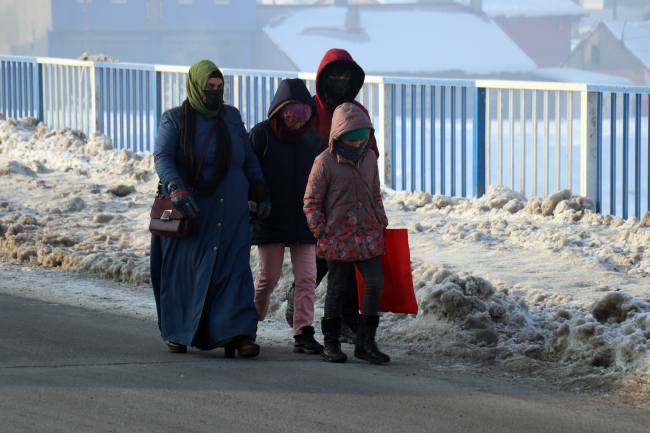 Doğu buz kesti: Termometreler eksi 32 dereceyi gördü