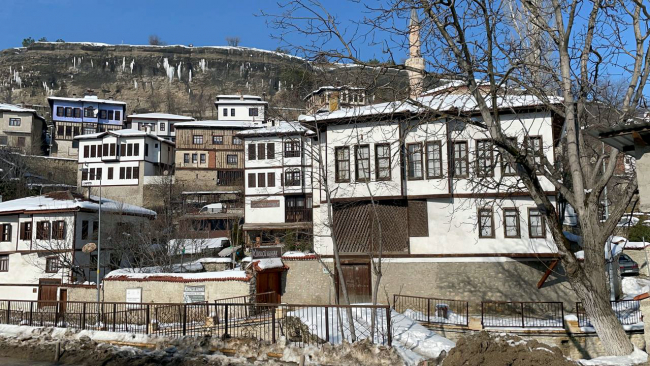 Safranbolu'da yarıyıl tatili yoğunluğu