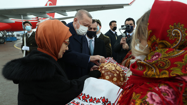 Cumhurbaşkanı Erdoğan Ukrayna'da