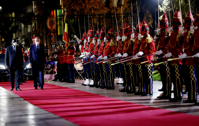 Cumhurbaşkanı Erdoğan Senegal'de