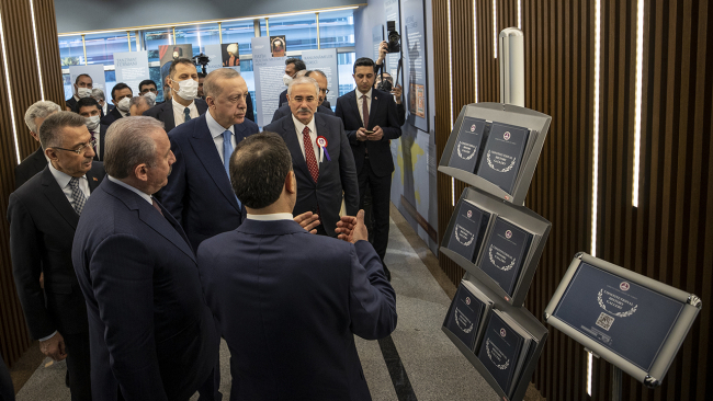 'Anayasa Tarihi Galerisi' törenle açıldı