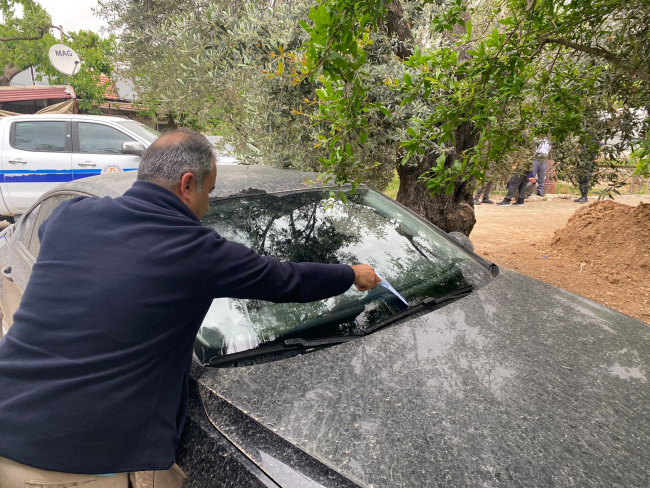 Antalya'da çamur yağdı