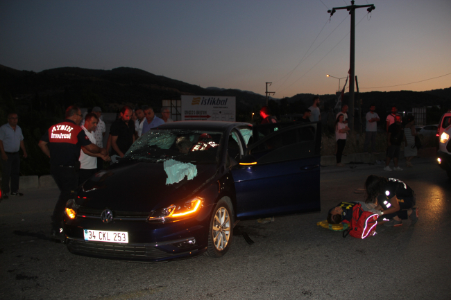 Aydın'da hafif ticari araç ile otomobil çarpıştı: 6 yaralı