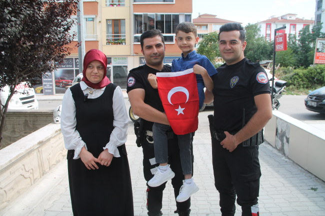 Yunus timleri şehit çocuğunun hayalini gerçekleştirdi