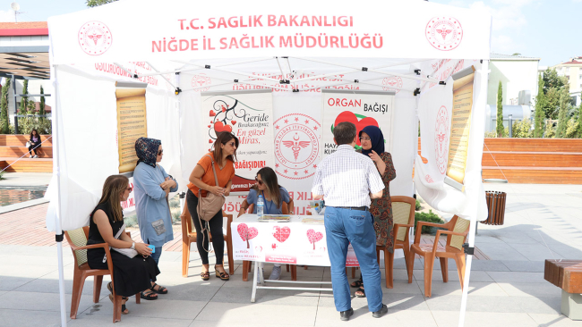 Niğde'de "Sağlık Sokağı" etkinliği