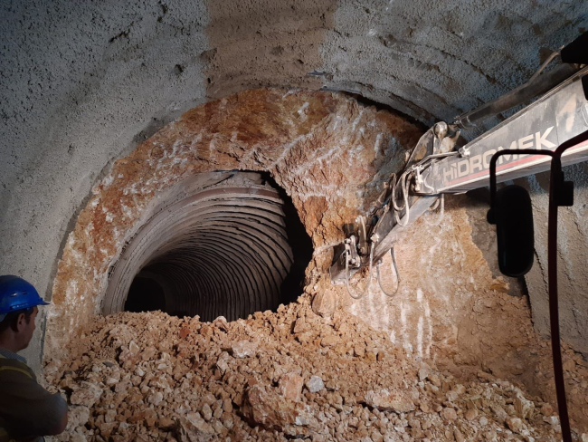 Reyhanlı Barajı'na su taşıyacak tünellerin yapımı tamamlandı