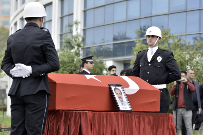 Bursa'da şehit polis memuru için tören düzenlendi