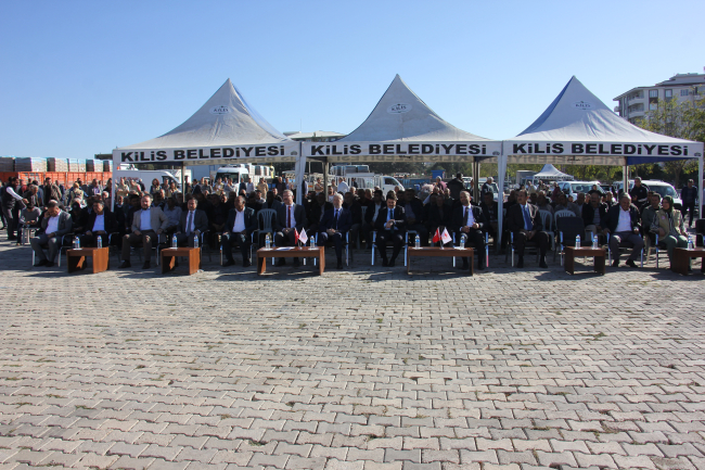 Kilis'te çiftçilere buğday tohumu dağıtıldı