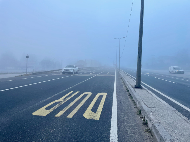 Bolu ve Düzce'de sis etkili