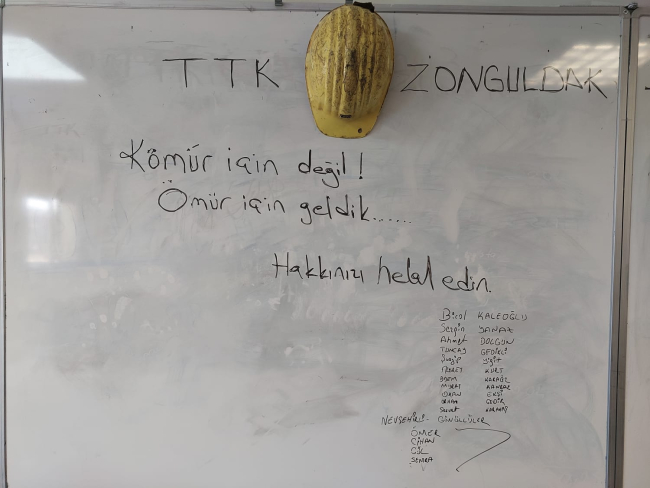 Madencilerden depremzedelere not: Kömür için değil, ömür için geldik