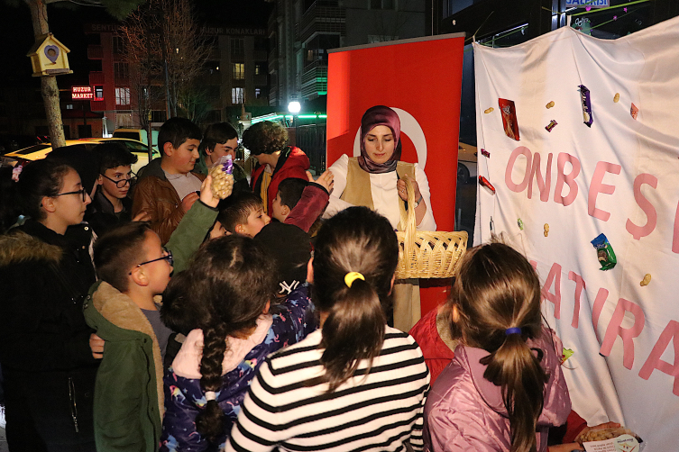 Bayburt'ta ramazanda "Onbeşi" geleneği yaşatılıyor