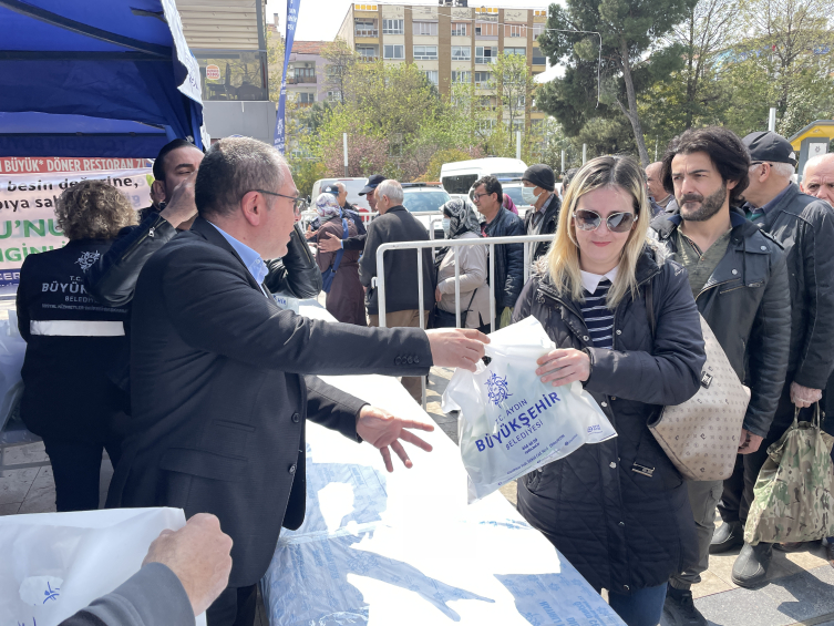 Aydın'da fide dağıtımı yapıldı