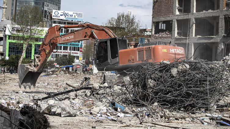 Malatya'da enkaz kaldırma çalışmalarında sona gelindi