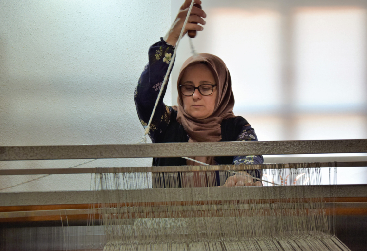 Bilecik'te dokunan "Lefke bezi" kültürel miras ulusal envanterinde yerini aldı