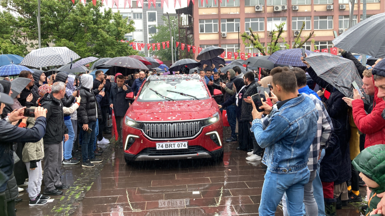 Bartınlılardan Togg'a yoğun ilgi