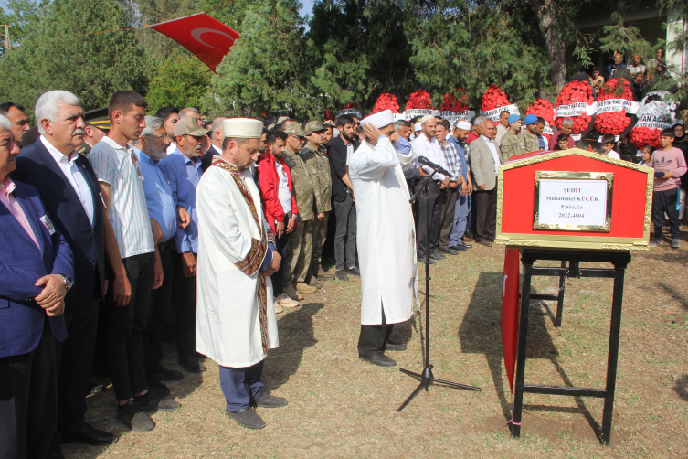 Piyade Sözleşmeli Er Muhammet Küçük Hatay'da toprağa verildi