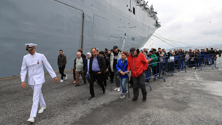 TCG Anadolu'ya 19 Mayıs ilgisi